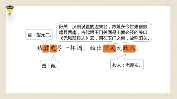 古诗词诵读  2 送元二使安西 课件