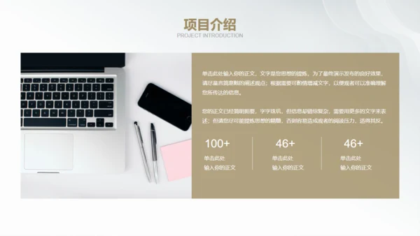 白金银色质感创业商业计划书通用PPT模板
