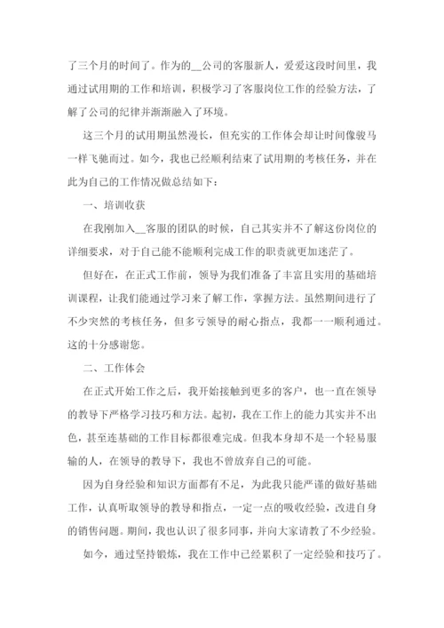 公司职员试用期工作总结7篇.docx