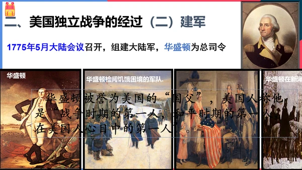 第三课第二框美国的诞生(课件）