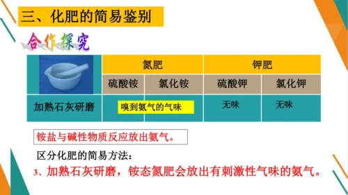 11.2 化学肥料-【教学新思维】2023-2024学年九年级化学下册同步讲透教材优选课件（人教版）