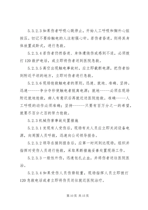 医院安全生产事故应急预案.docx