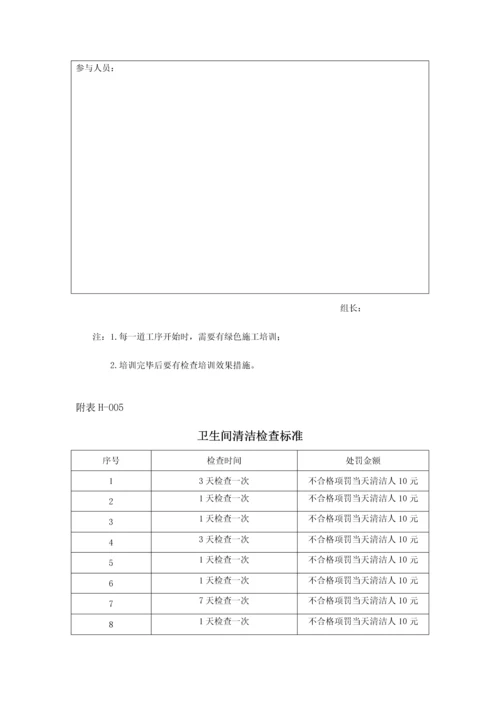 绿色施工表格大全.docx