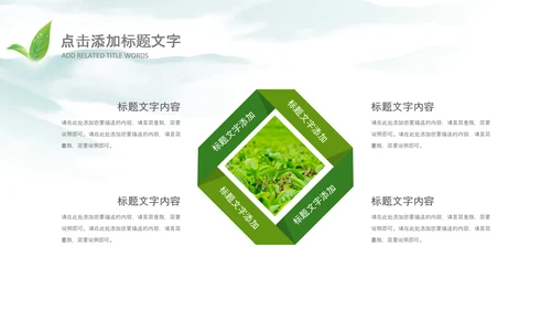 清新茶叶茶道春茶农村旅游茶园绿茶红茶PPT