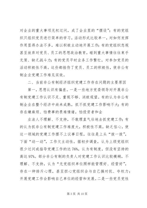 开展非公有制经济组织党建工作综述 (2).docx