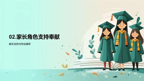 毕业季学习总结PPT模板