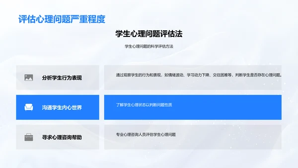 教育中的学生心理发展PPT模板