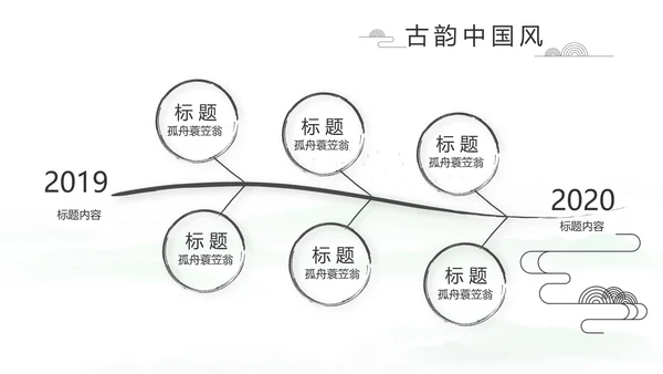 大气中国风党风廉政文化工作总结PPT