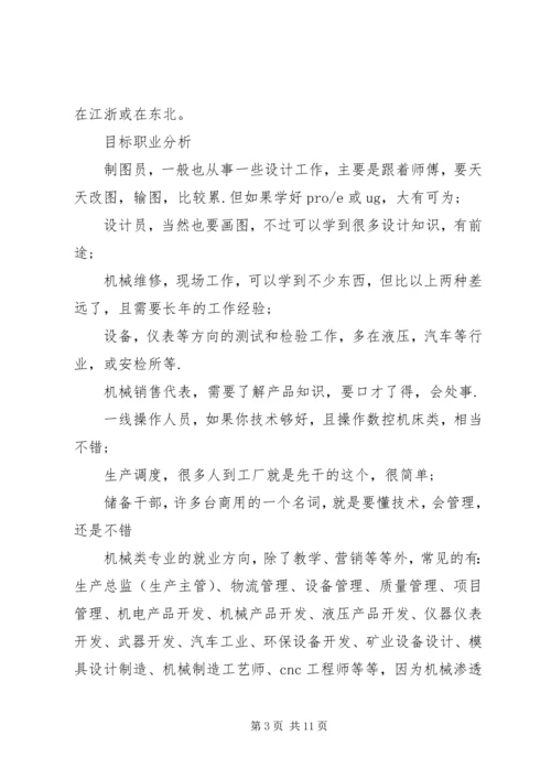 机械行业的经历和职业规划总结_1 (4).docx