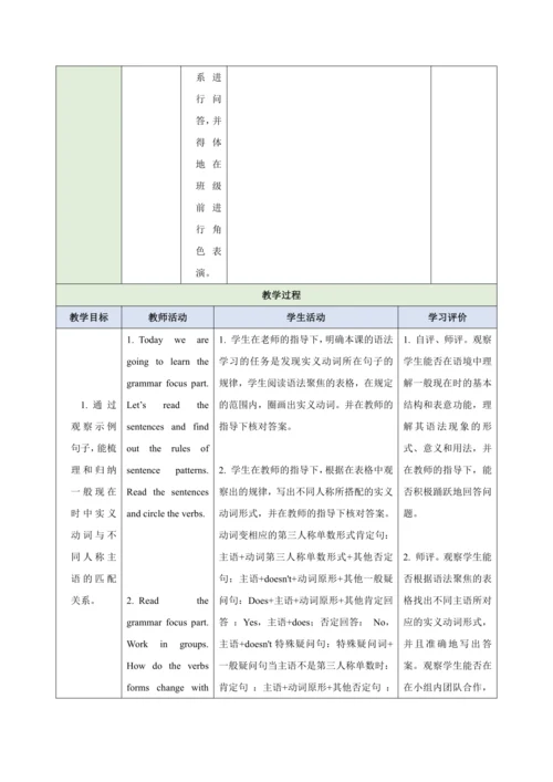 Unit 2 Weare Family（大单元教学设计）-2024-2025学年人教版（2024）七