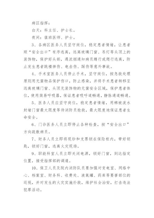 病房着火的应急预案.docx