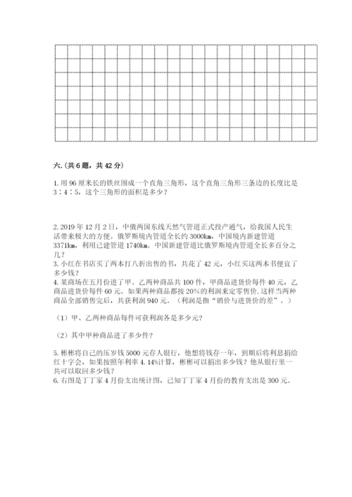 小学数学六年级下册竞赛试题精品【a卷】.docx