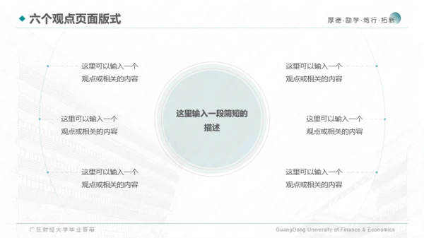 广东财经大学-陈伟佳-答辩通用PPT模板