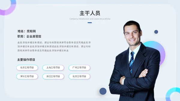 创意毛玻璃风产品介绍公司介绍商业计划书ppt模板