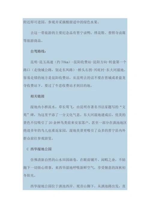 昆明湿地公园.docx