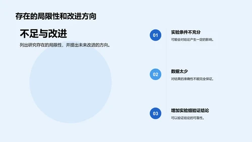 蓝色商务现代生物医疗课题研究报告PPT模板