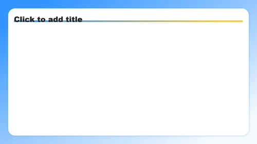 蓝黄色3D卡通风学生会自我介绍PPT主体模板