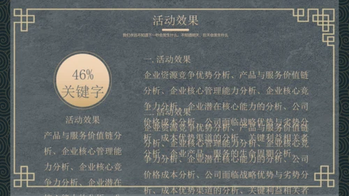 古风仙鹤中秋活动宣传策划通用PPT模板