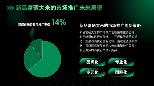 绿色科技风科技富硒大米新品发布会