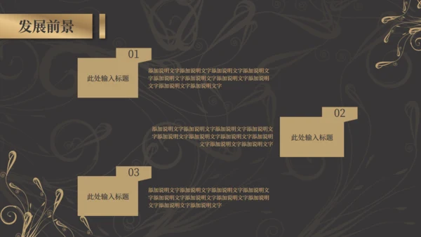 商务黑金奢华风融资商业计划书通用PPT模板