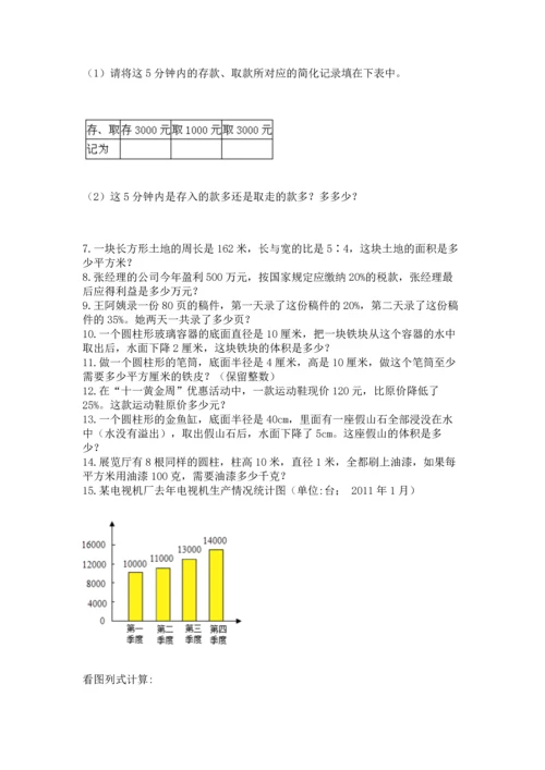 小升初数学应用题50道有答案解析.docx