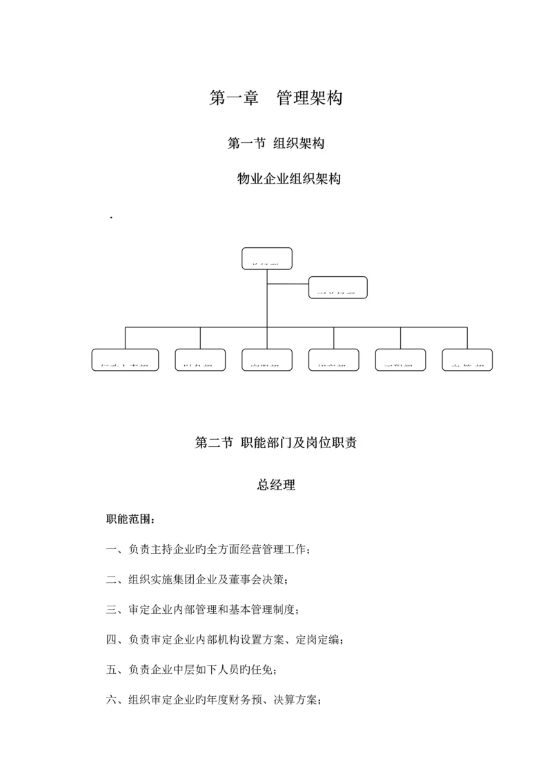 公司职能部门及岗位职责.docx