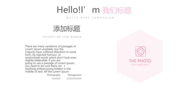 粉色公司产品介绍宣传通用PPT动态模板