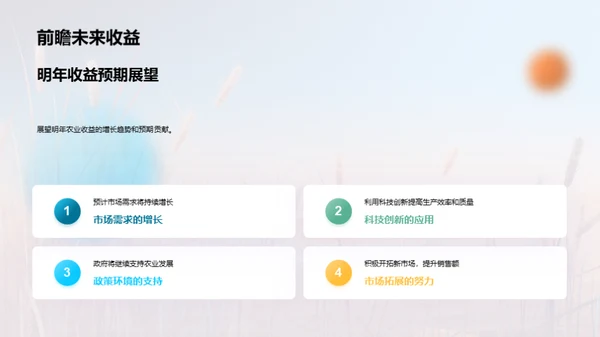 农业收益全解析