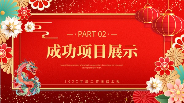2024龙年新跨越新征程通用PPT模板