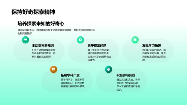 学习成长实战分享PPT模板