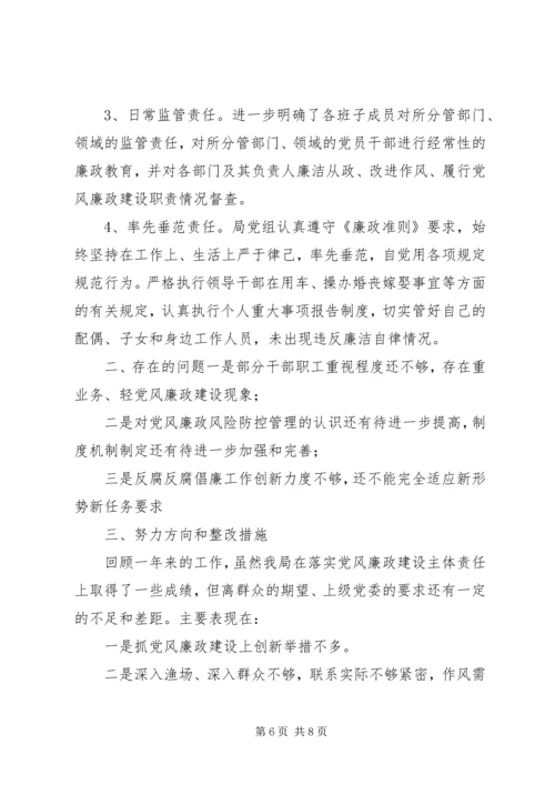 市住建局落实党风廉政建设主体责任情况报告 (4).docx