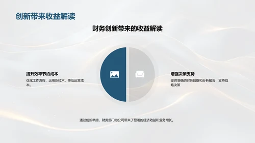 财务中期业绩汇报PPT模板
