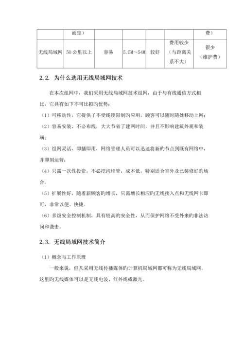 公司无线覆盖重点技术专题方案.docx