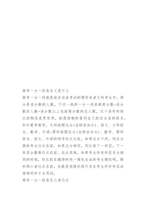 最新2023年江西高考一分一段表出炉.docx