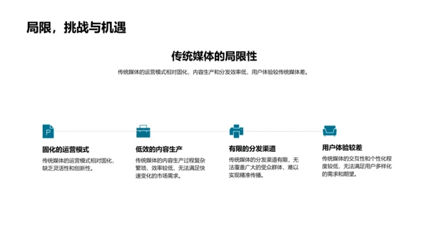 传媒行业数字化转型PPT模板