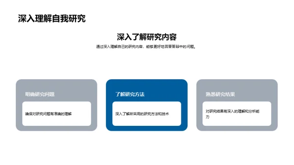 硕士答辩全解析