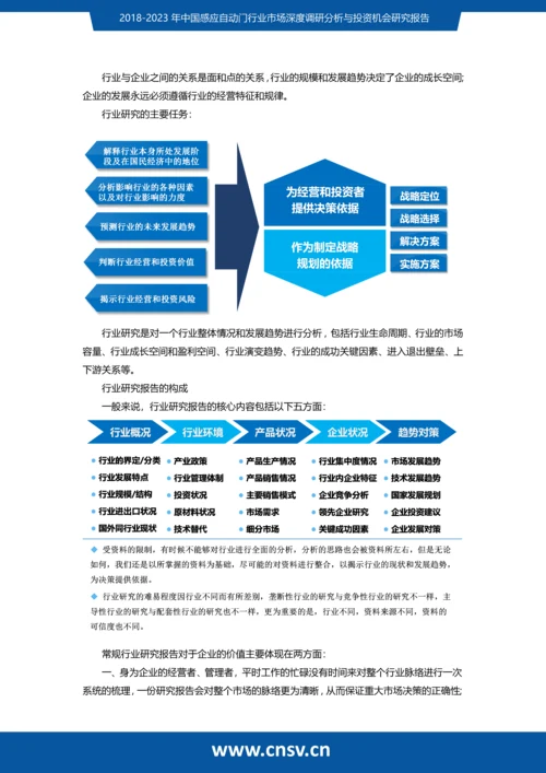 2018-2023年中国感应自动门行业市场深度调研分析与投资机会研究报告发展趋势(目录).docx
