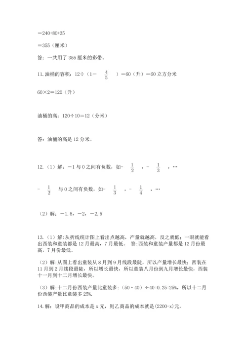 六年级小升初数学应用题50道及完整答案（有一套）.docx