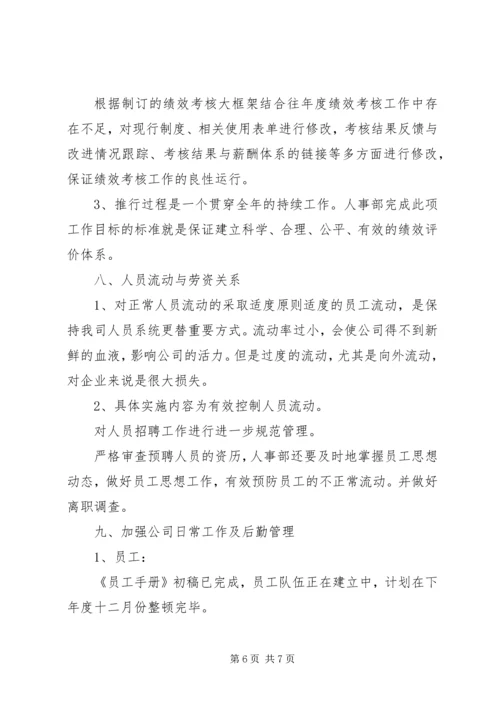 人资新年工作计划.docx