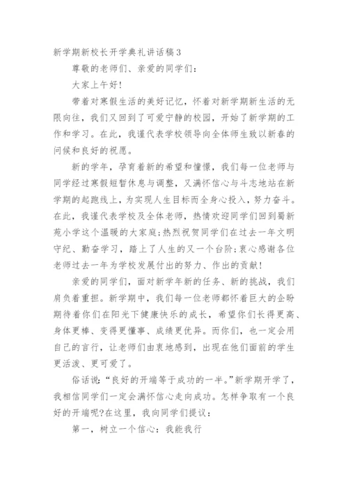 新学期新校长开学典礼讲话稿.docx