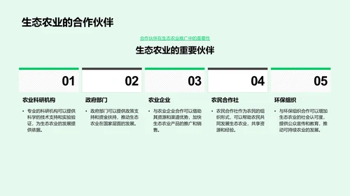 生态农业实践述职PPT模板