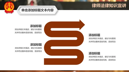 法庭宪法刑法公正公平法律讲堂总结PPT模板