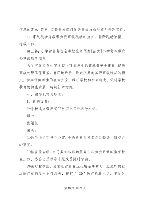 营养餐安全事故应急预案.docx