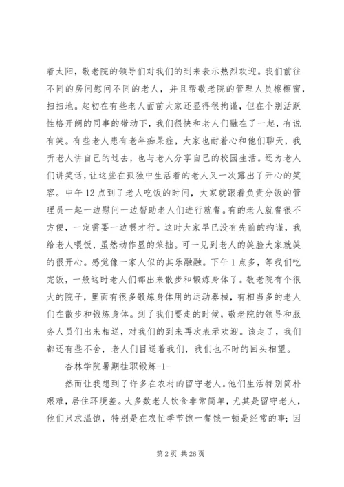 暑期挂职锻炼心得.docx