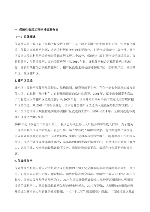 保障性安居工程市场情况分析.docx