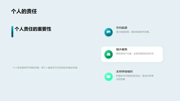 未来可持：行动中的绿色愿景