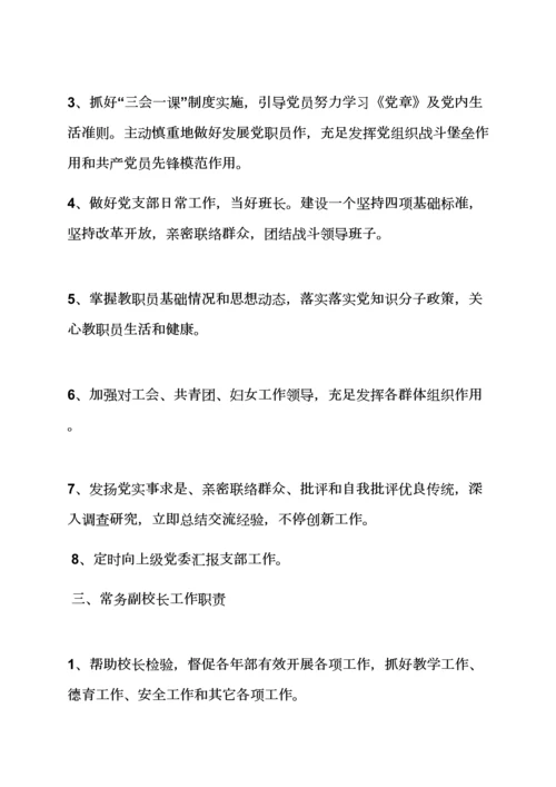 学校各部门专项规章新规制度.docx