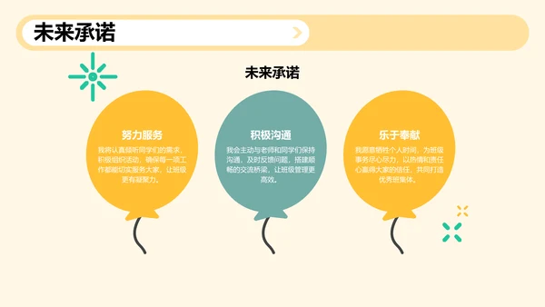 班委竞选自我展示PPT模板