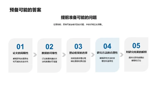 硕士答辩全解析