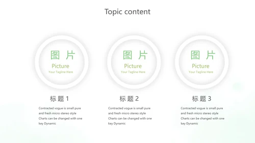 绿色小清新述职报告动态PPT模板